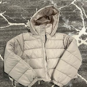 Forever 21 Cropped Puffer Jacket